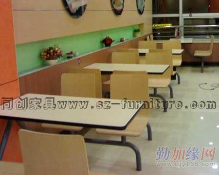 桂林米粉店桌椅烧腊快餐店桌椅快餐厅餐桌椅厂