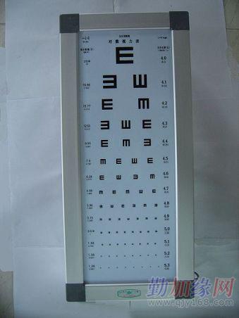 视力表灯箱 眼科灯箱 眼镜店视力表灯箱