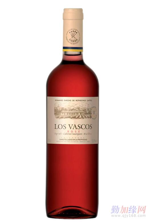拉菲华诗歌玫瑰红 巴斯克 葡萄酒 Los Vascos 