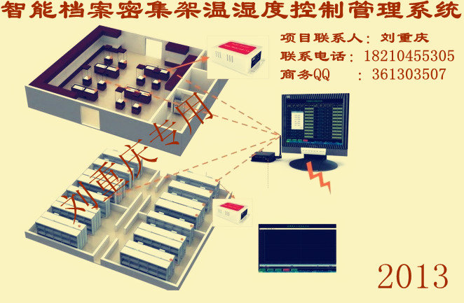 > 档案馆温湿度无线监控系统 北京厂家供应详情 库房温湿度记录仪