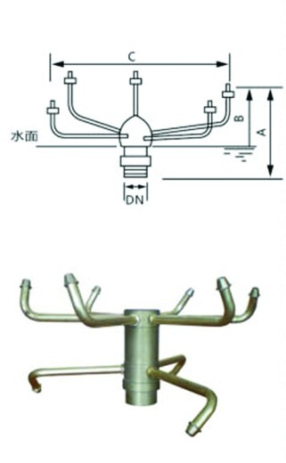 旋转形喷头 图