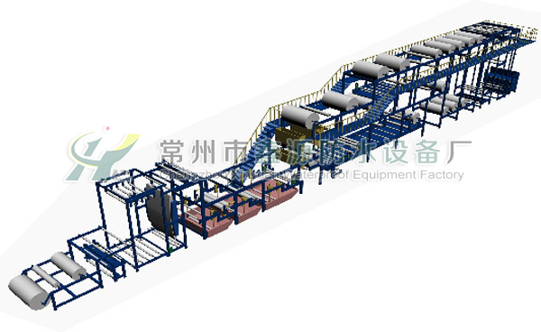 sbs防水卷材生产线 - 常州市鑫源防水设备厂