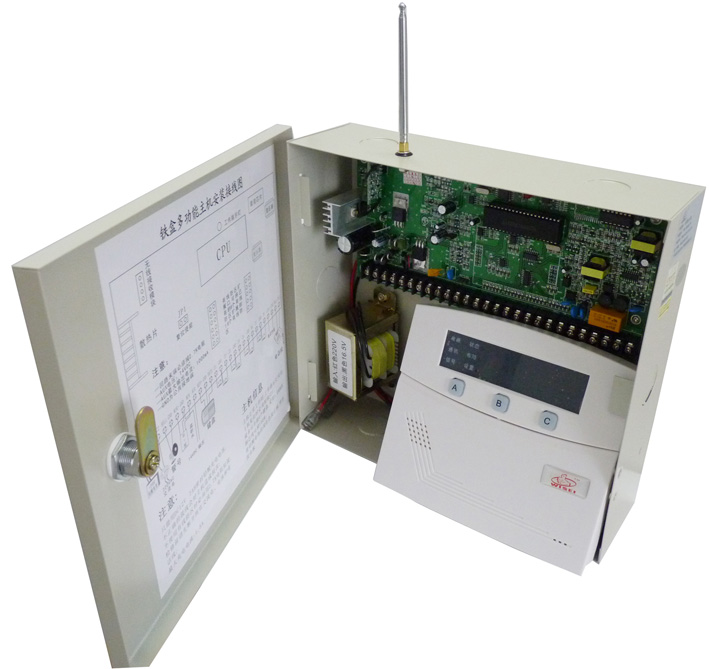 8有线/16无线 多功能报警主机 - 广州市艾礼富电子