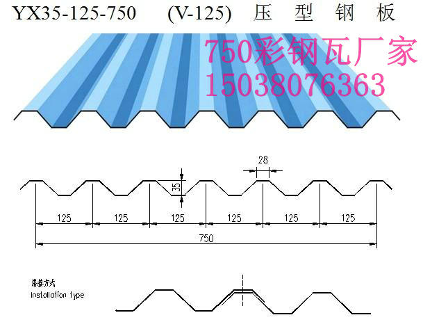 吸音降噪防火防潮学校外墙专用950型周口瓦楞彩钢岩棉板图片 降噪周口