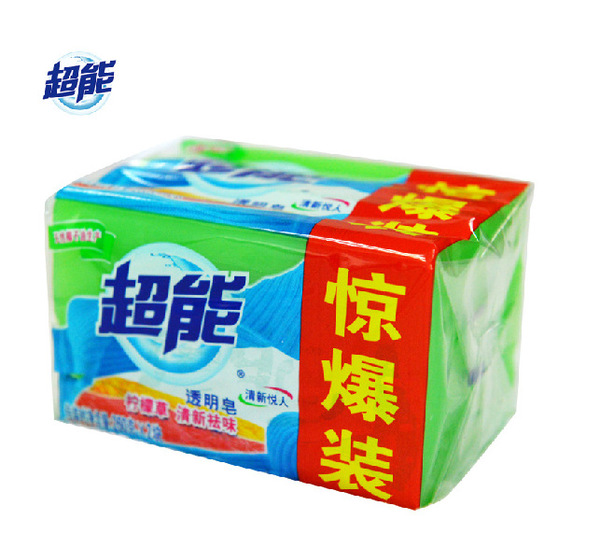 【超能】超能双块皂6g超能双块6//4/一箱洗衣皂量大优惠