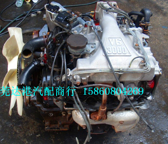 三菱6g72帕杰罗v33 v6 3000高压包分电器发动机