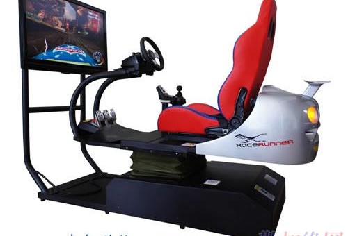 高仿真4D动感汽车模拟器 大型赛车游戏机