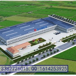 扬州工业园区鸟瞰图设计,工业园鸟瞰图设计公