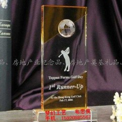 上海水晶纪念品，礼品，高尔夫奖杯，高尔夫球比赛奖杯，最远距离奖，最近距离奖，小鸟奖，一杆进洞奖，总、